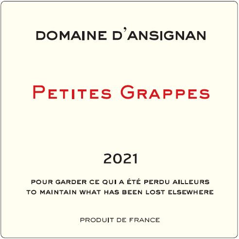 Les petites grappes 21