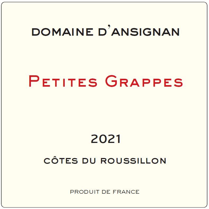 Etiquette les petites grappes