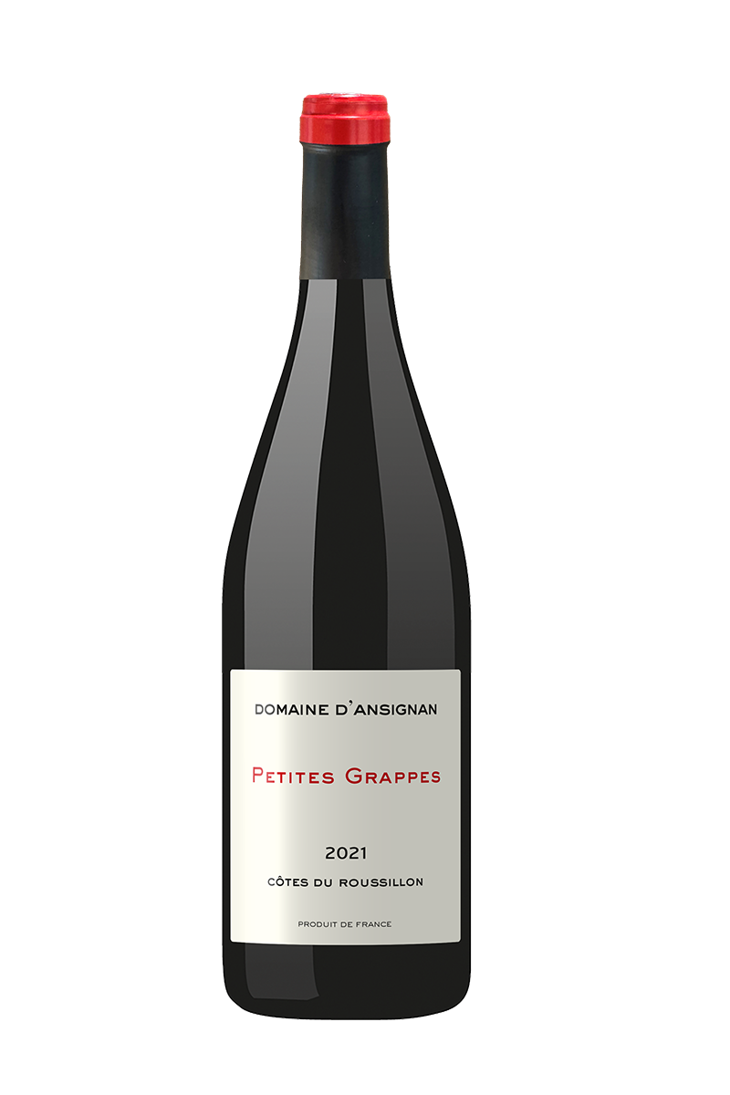 Les petites grappes Bouteille de vin